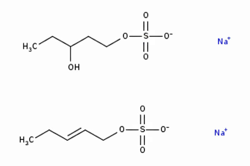 AOS/35 (Sodium C14-16 Olefin Sulfonate) Molecular Structure