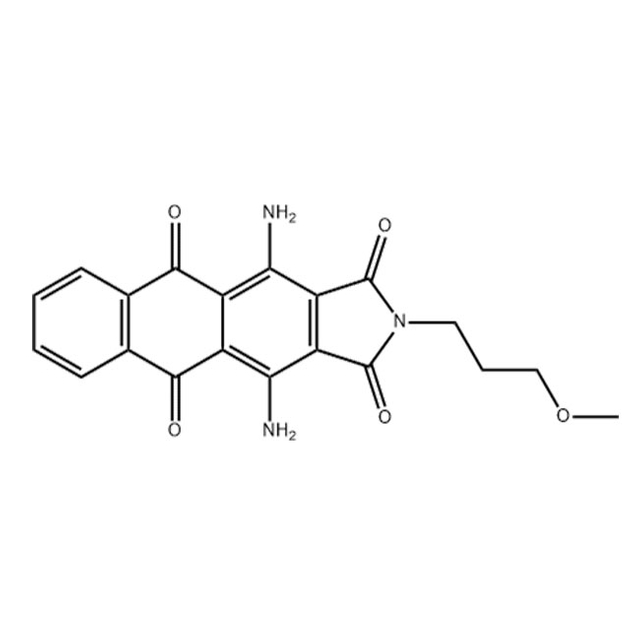4,11-Diamino-2-(3-methoxypropyl)-1H-naphth[2,3-f]isoindole-1,3,5,10(2H)-tetrone/Disperse Blue 60